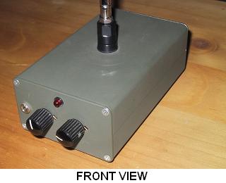 Austin's Regenerative Receiver, front