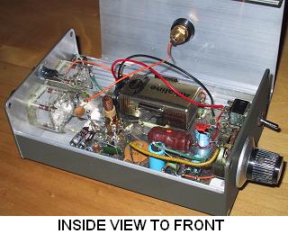 Inside of Austin's Regenerative Receiver, front